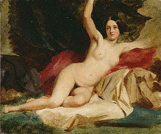 William Etty Female Nude In a Landscape Germany oil painting art